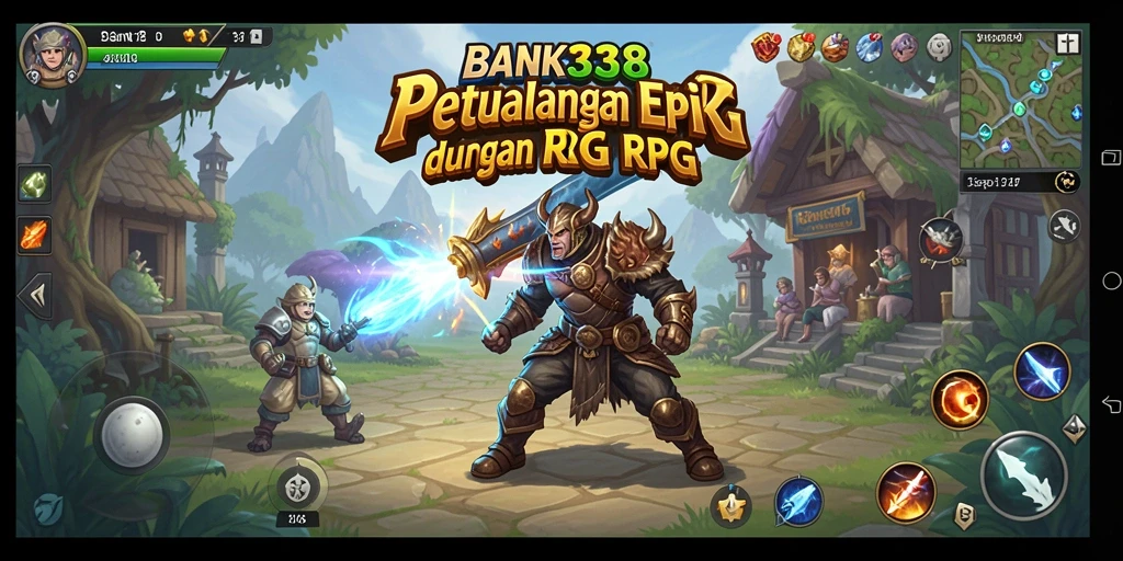Tampilan antarmuka RPG BANK338 yang menarik dan interaktif.