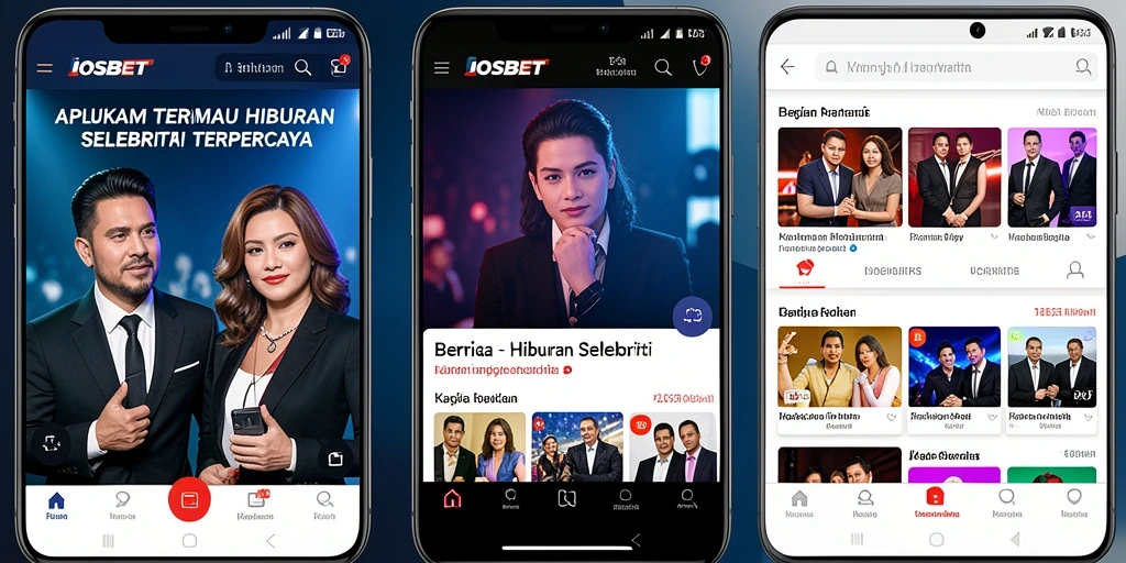 Tampilan antarmuka aplikasi IOSBET yang menarik dan interaktif untuk pengguna.