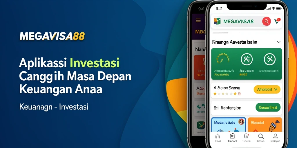 Antarmuka menarik dan fungsional dari aplikasi MEGAVISA88.